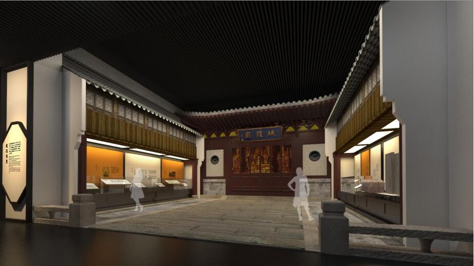 上?？h700年數(shù)字博物館設(shè)計效果圖-互動游戲