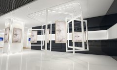 京東方企業(yè)展廳藝術造型設計效果圖
